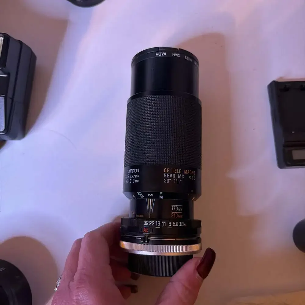Tamron 80-210mm f/3.8-4 Adaptall-2 CF Tele-Macro Zoom Lens